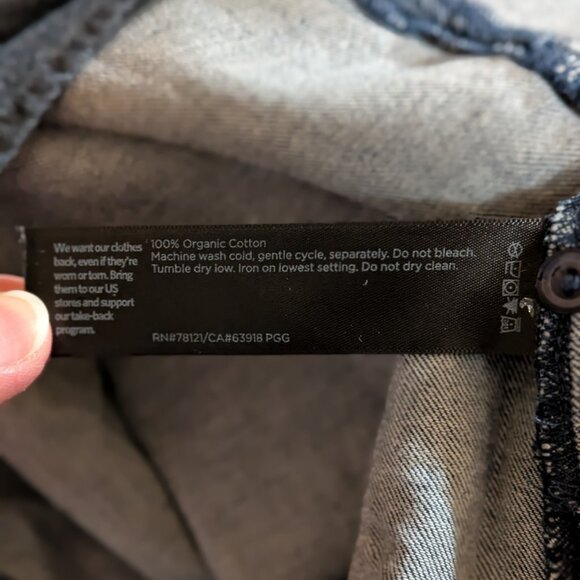 Eileen Fisher 100% Cotton Long Sleeve Button Down, Size XXS, EUC! - Picture 5 of 5